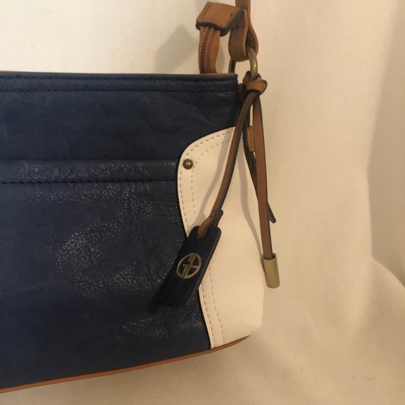 Giani Bernini Leather Crossbody Bag - Picture 9 of 15